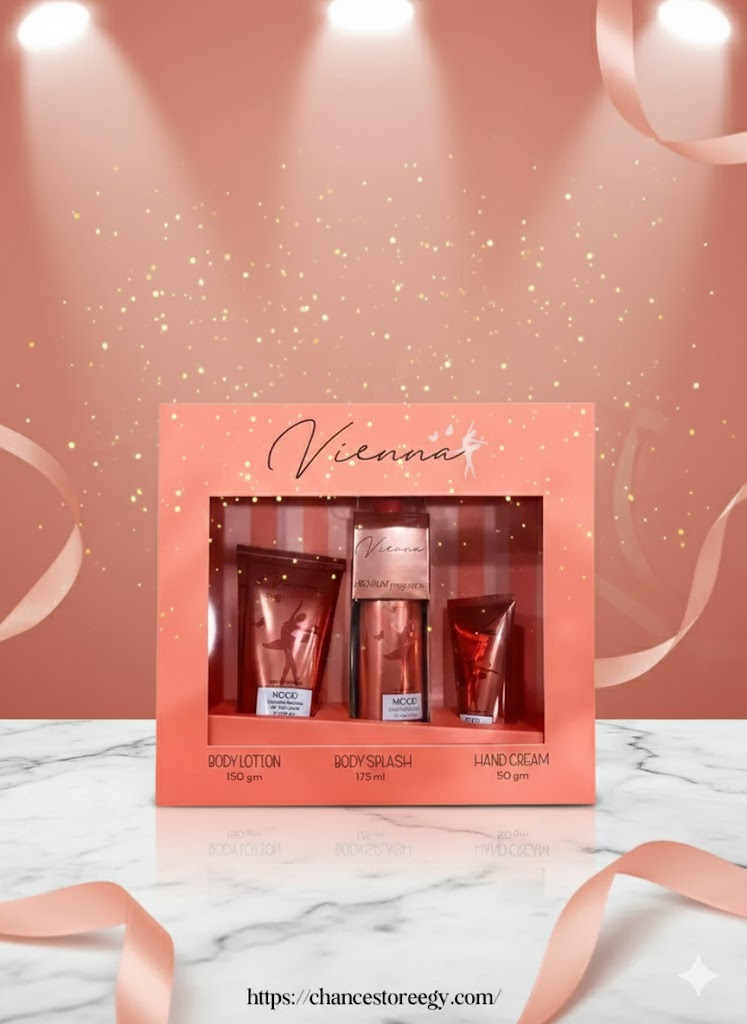  mood Vienna 3-Pcs Hand Cream Body Splash and Lotion Set