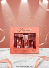  mood Vienna 3-Pcs Hand Cream Body Splash and Lotion Set