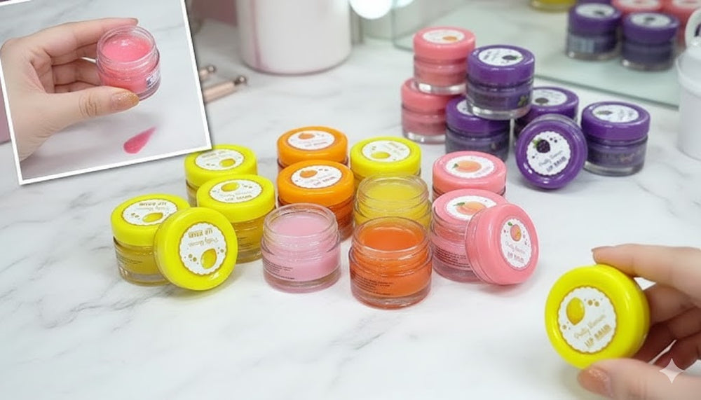  Pretty Woman Lip Balm Fruits Jar