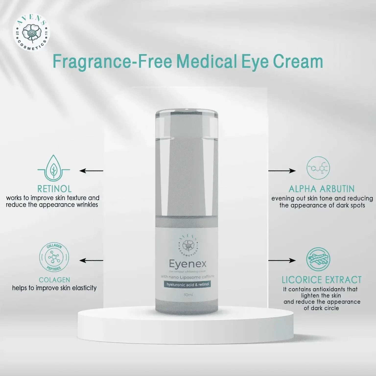 Avens Eyenex Cream - Eye Cream for Dark Circles