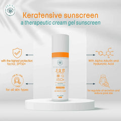 Avens Keratensive Sunscreen Alpha Arbutin - Brightening SPF50