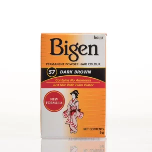 Bigen Permanent Powder Hair Color 57 Dark Brown