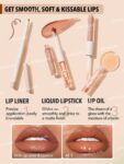 Sheglam Soft 90’s Glam 3 in 1 Lip Liner And Lip Duo Haute Cocoa
