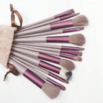 Shein 13pcs brown Minimalist Makeup Brushes