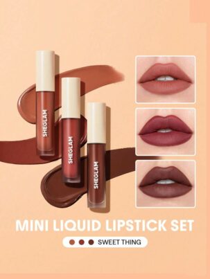 Sheglam Allure 3 Piece Mini Liquid Lipstick Set - Sweet Thing