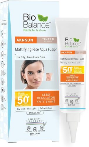 Bio Balance Aknsun Tinted Medium 50+spf 40ml