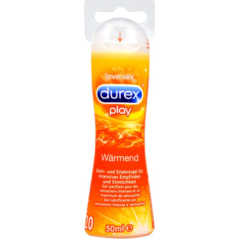 Durex Play Gel Warming Lubricant 50 ml Durex Play Gel Warming Lubricant 50 ml