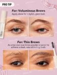 SHEGLAM Set Me Up Brow Gel Long Lasting Waterproof Clear Eyebrow Gel _11zon