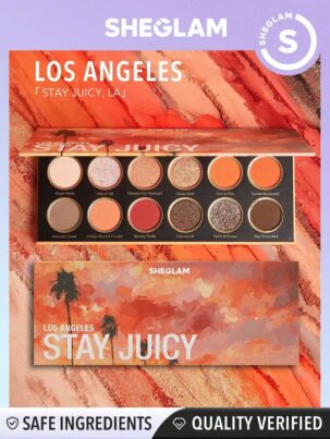 Sheglam Stay Juicy Eyeshadow Palette 12 Colors