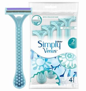 Gillette Venus Simply Venus II Razors 4 blades