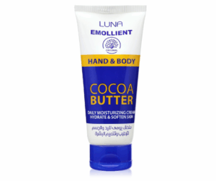 Luna Emollient hand and body cream with cocoa butter 75gm