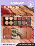 SHEGLAM Marrakesh Obsessed Palette Eyeshadow 12-Clolor Shimmer