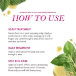 Mielle Rosemary Mint Scalp and Hair Strengthening Oil