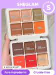 SHEGLAM Multifunctional Face Palette-Mocha Sculpt 12-Color