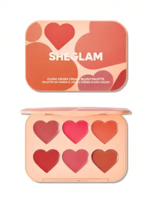 Sheglam Flush Crush Cream Blush Palette-Cottage Core Garden