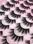 Shein 20 Pairs Of Natural and Volumized Eyelashes Extra Long