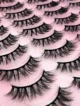 Shein 20 Pairs Of Natural and Volumized  Eyelashes Extra Long