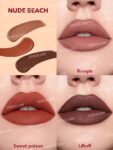 SHEGLAM Matte Allure Mini Liquid Lipstick Set-Nude Beach 3 Pcs