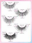 20 Pairs Different Styles Of Eyelash from Shein