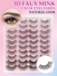 20 Pairs Different Styles Of Eyelash from Shein