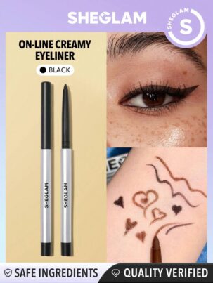 sheglam on-line creamy eyeliner black