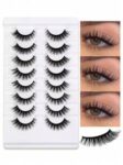 Shein 8 Pairs of Eyelashes Wispy Soft Mink