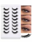 Shein 8 Pairs of Eyelashes Wispy Soft Mink