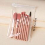 SheIn 8pcs Makeup Brush Set With Portable Case Professional