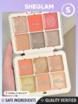 SHEGLAM All About That Face Multifunctional Face Palette-vanilla Sculpt 12-Color