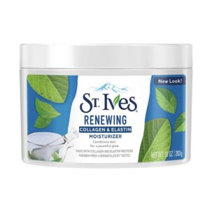 st.ives renewing moisturizer collagen and elastin