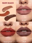 SHEGLAM Matte Allure Mini Liquid Lipstick Set-Nude Beach 3 Pcs