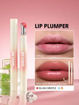 Lip Compo 1 Sheglam Bold Booster Lip Plumper + Lip Liner