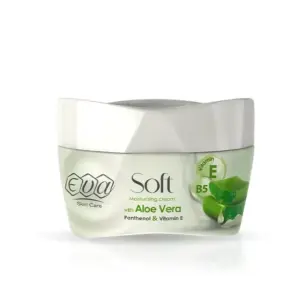 Eva Soft Moisturizing Cream With Aloe Vera Vit E+B5 50gm
