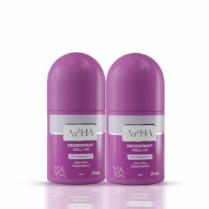 1+1  Azha Deodorant Roll On Berry Plus Scent 60 ml