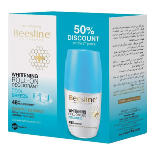 Beesline Whitening Roll-On Deodorant Cool Breeze 1+1