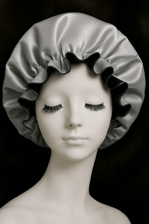 Re.MooN Large Sillk Satin Bonnet