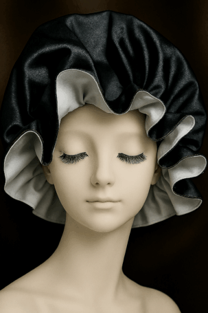 Re.MooN Large Sillk Satin Bonnet