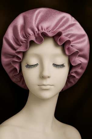 Re.MooN Large Sillk Satin Bonnet