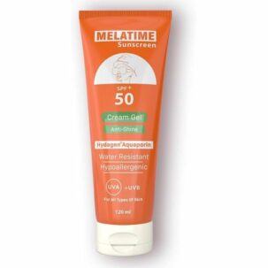 MELATIME SUNSCREEN GEL cream SPF +50 120 GM
