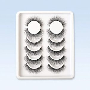 shein 6 Pairs 3D Faux Mink Lashes Fluffy Soft