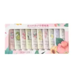 Shein10pcs/Box Floral & Fruity Hand Cream Gift Set Moisturizing