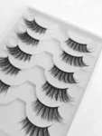 shein 6 pairs Set Cat Eye Style Natural Short