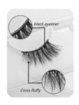 shein 6 pairs Set Cat Eye Style Natural Short
