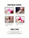 Shein 24pcs Summer Model Short Nails Pink French