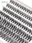 shein Azenlo Seven Row Set Of 140PCS Single Cluster Segmented False Eyelashes