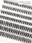 shein Azenlo Seven Row Set Of 140PCS Single Cluster Segmented False Eyelashes