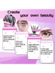 shein Azenlo Seven Row Set Of 140PCS Single Cluster Segmented False Eyelashes