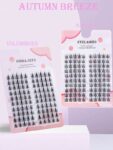 Shein 100 Pcs Autumn Breeze DIY Lshes Clusters Eyelash