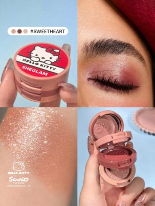 sheglam hello kitty darling dear shadow stack