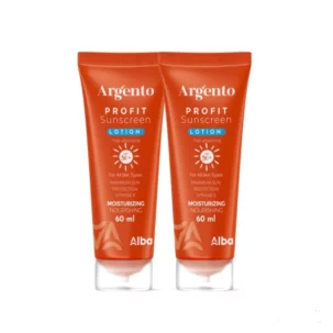 Argento Profit Sun Block Lotion 60ml 1+1 Offer